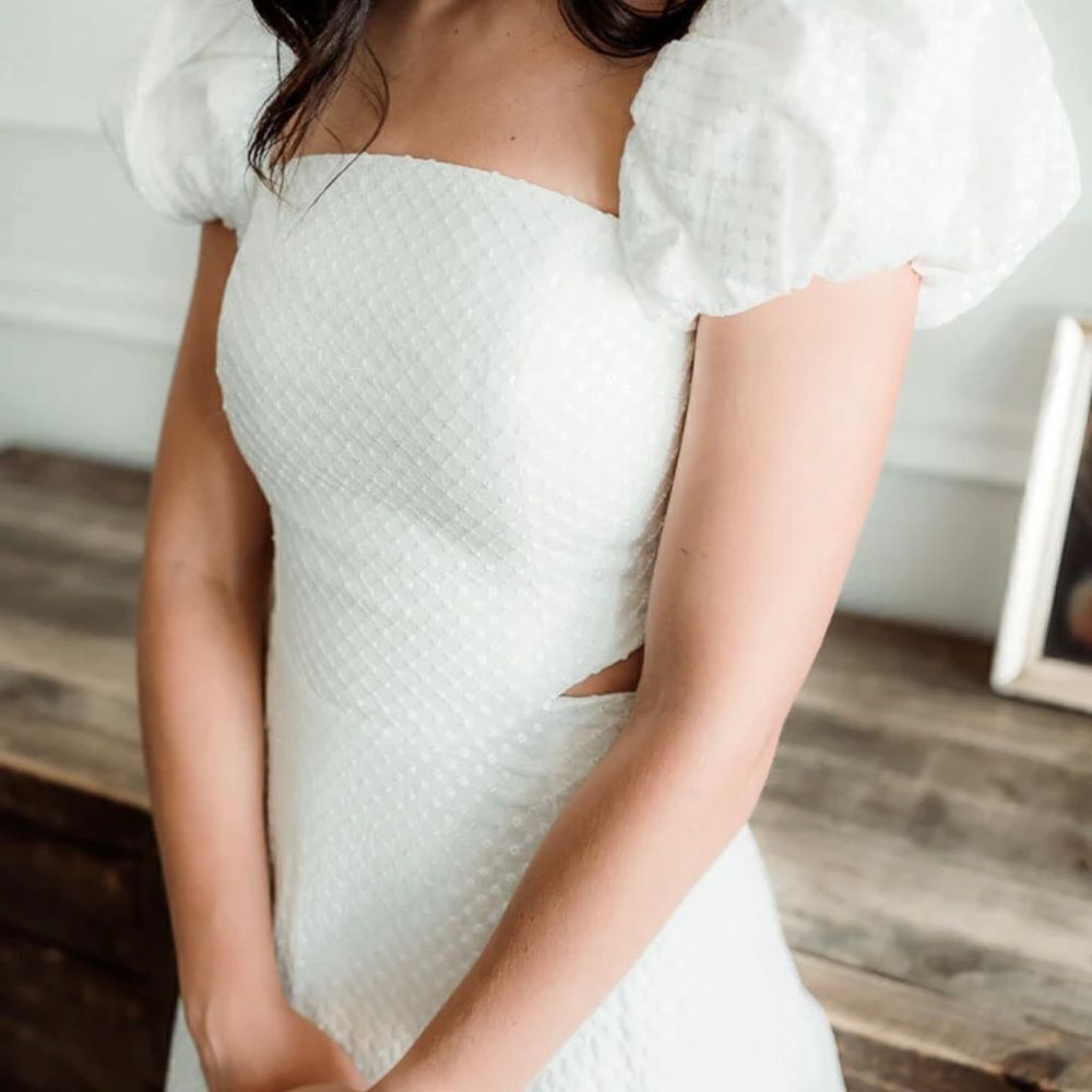 NWT Free People Elliatt Marlberry Dress size S retail $353 - Picture 4 of 13